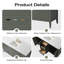 60'' Single Bathroom Vanity with Engineered Marble Top-105275190-105275188