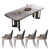 Grey/White selected