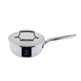 Saveur Selects 2 Quarts Stainless Steel Saute Pan with Lid