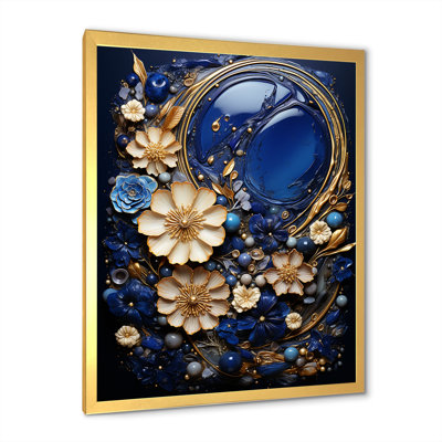 Spiritual Stone Universe Blue - Spiritual Stone, reproduction d'art mural