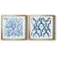 Carreau de mosaïque bleu azur III - Ensemble de cadres photo 2 pièces-1659724322-1659724321-1645685480