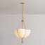 Luminaire suspendu Amberley en feuille d'or rétro-112648719-112648722