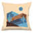Bleu clair et beige foncé