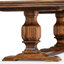 Ensemble de table de salle à manger 7 pièces moderne comprenant une table de cuisine et 6 chaises de salle à manger en tissu de lin brun clair avec dossier capitonné - Finition noyer antique-1525717745-1530551446-1530551450