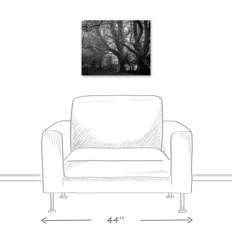 « fluagy 3/8 trees », reproduction de photo sur toile