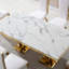 Table de salle à manger L 70,08 po x l 35,04 po Leeanna-221115073-221115072