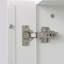 Armoire, côté avec lampe à bande en aluminium