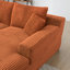 Méridienne surdimensionnée 87 po avec canapé-lit moelleux 87 po-109255015-124570341