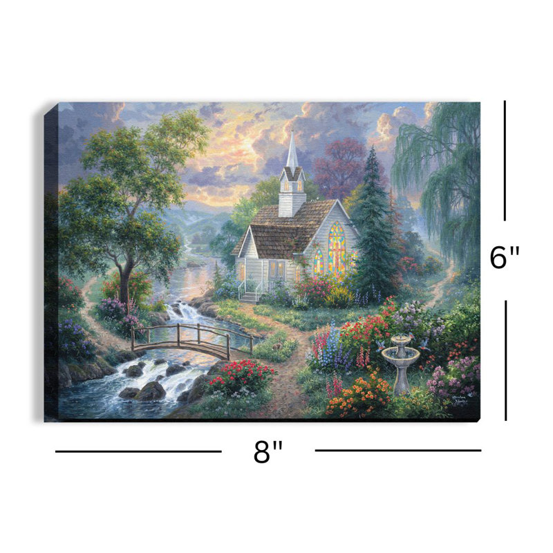 Anthone - Toile de fond avec chevalet 8 x 6