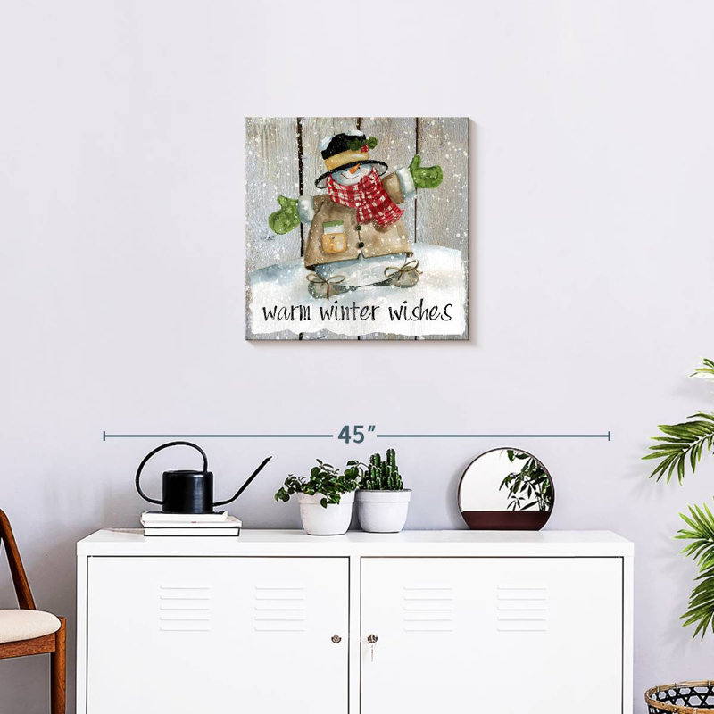Bonhomme de neige Lelend Winter Wishes