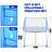 Volleyball Training Equipment – 11×8 FT Adjustable Volleyball Practice Net with Ball & Carry Bag