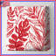 Couvre-lit matelassé rouge Botanical Illustration toutes tailles-126083218