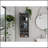 Miami Single Door Pantry, Four Shelves