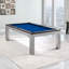 Playcraft Genoa 8' Slate Pool Table With Dining Top & Benches/Professional Installation Included-1447425698-1447425712