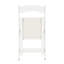 Chaise pliante rembourrée