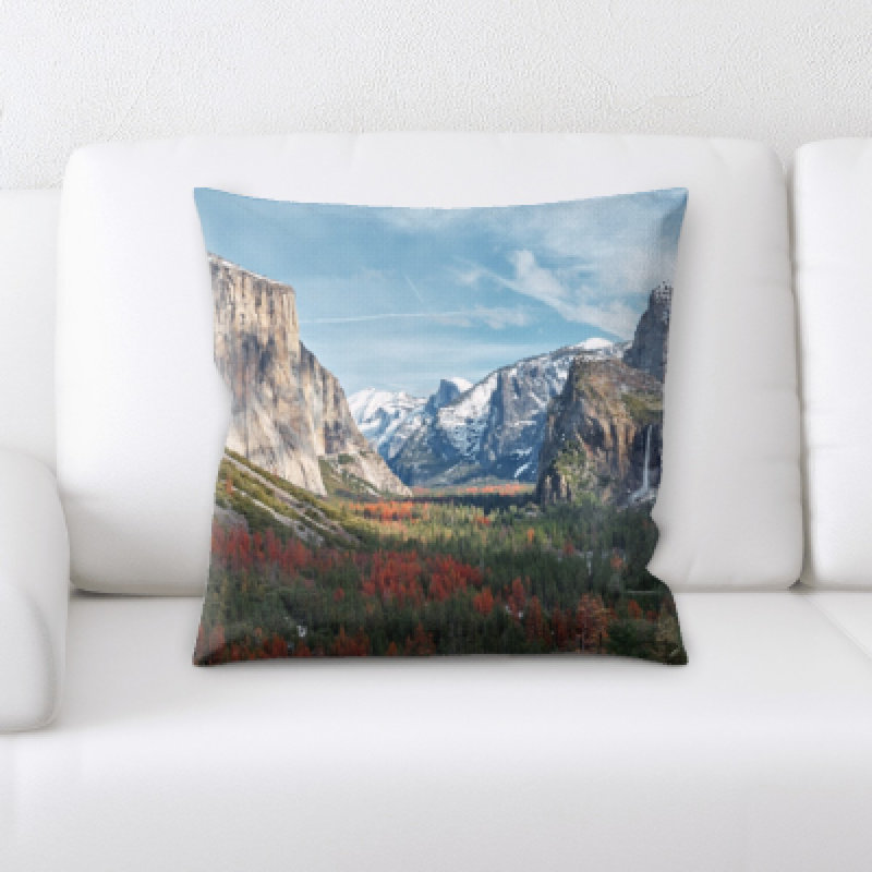 Microsuede Throw Pillow