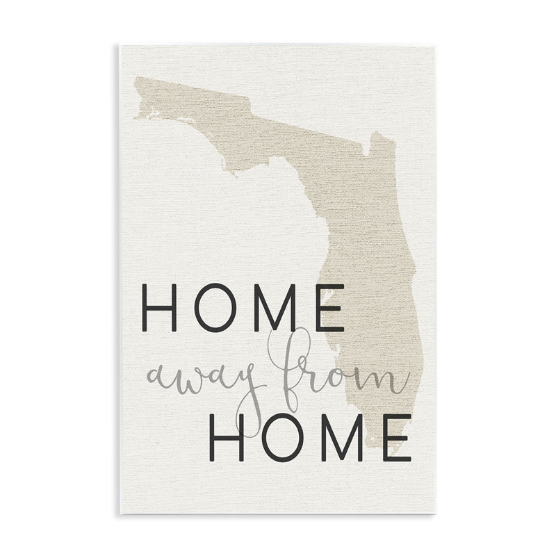 "Home Sweet Florida" par Daphne Polselli, 19" H x 13" W