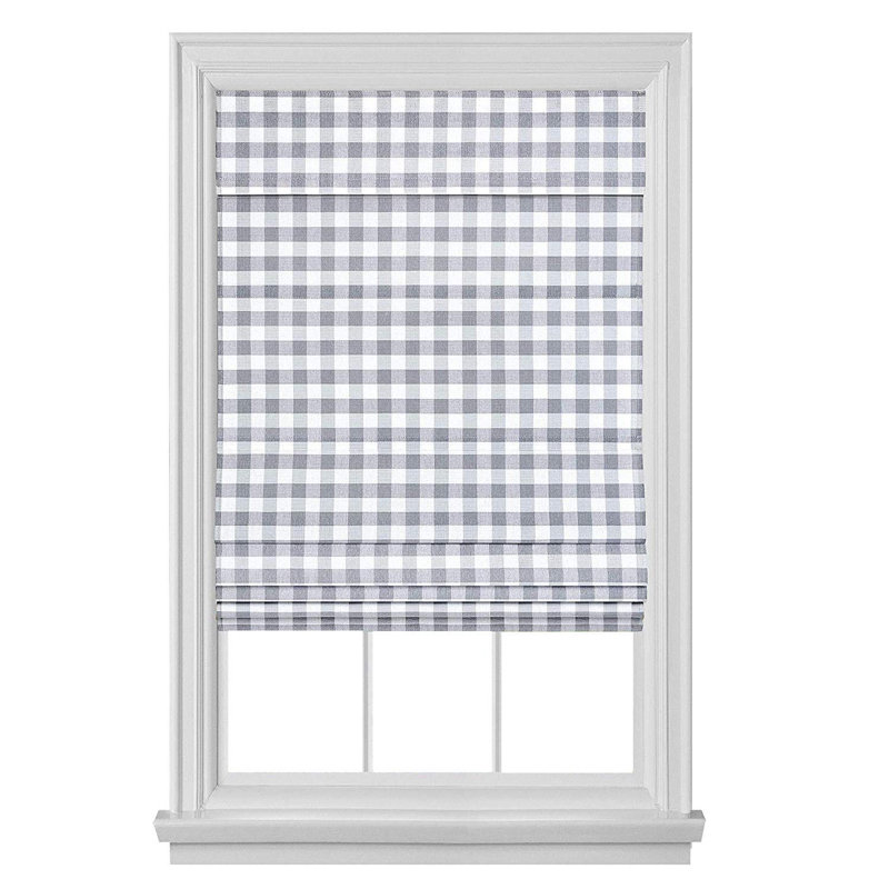 Store romain obscurcissant sans cordon, gris