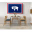«Wyoming State Flag», impression sur toile tendue-139713759