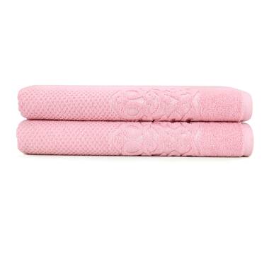 Parkerson Turkish Cotton Towel - Washcloth (Set of 4) House of Hampton Color: Rose