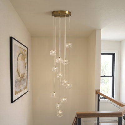Mina 12 - Light Cascade Cluster Pendant