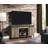 Branson TV Stand with Sliding Barn Doors & Shelves