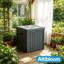 Coffre de terrasse en résine résistant à l'eau 51 gallons Altibloom-125127687