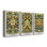 Ensemble de 3 toiles tendues sur mesure de la série CMXV de William Morris