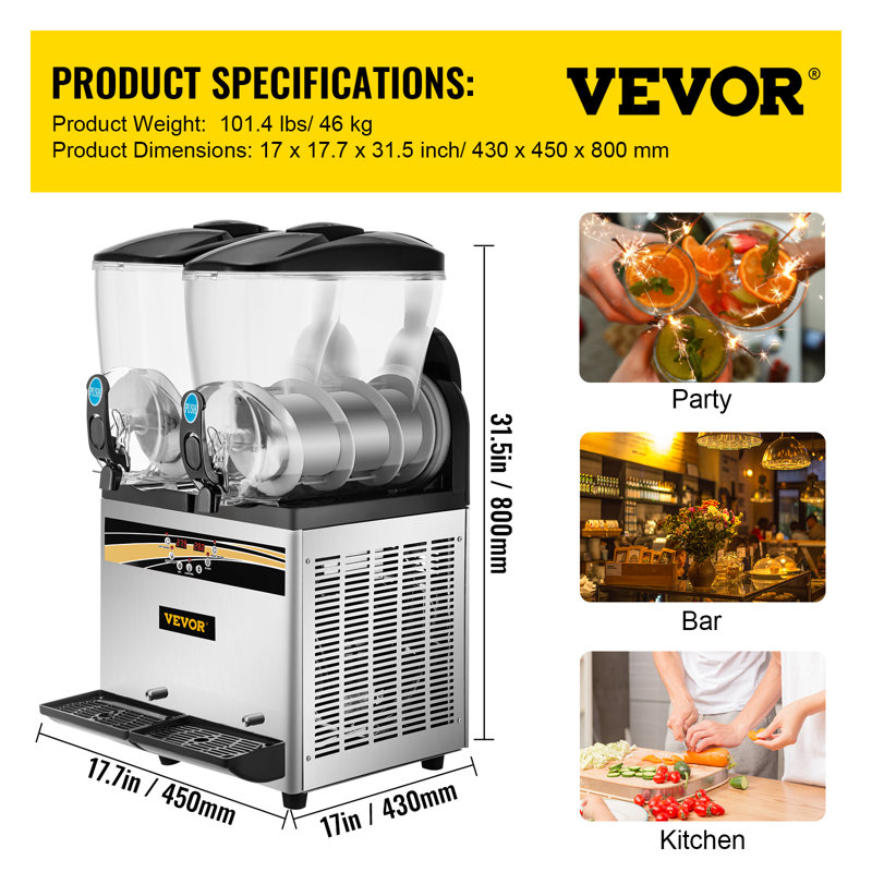 VEVOR Countertop Snow Cone Maker