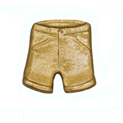 Oversized 7/4" Length Shorts Novelty Knob