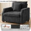 Fauteuil d'appoint convertible 3 en 1, fauteuil-lit multifonctionnel pour petits espaces-132395521