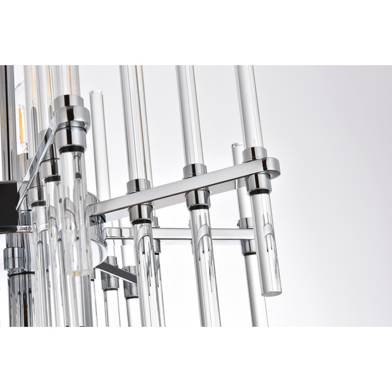 Francene 6 - Light Unique/Statement Pendant, Chrome