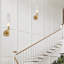 Appliques murales à 1 lumière de luxe en métal Michaeleen (ensemble de 2)-974078647-983360654