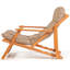 Phillippi Reclining Deck Chair with Cushion-843445401