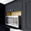 Armoire murale à micro-ondes-126347325-126347324