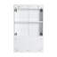 Meuble-lavabo simple autoportant de 24 po avec lavabo, une armoire de rangement et une armoire murale-2003523269
