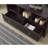 Hitchcock Storage Bench with Three Shelves and Storage Drawer-345619021