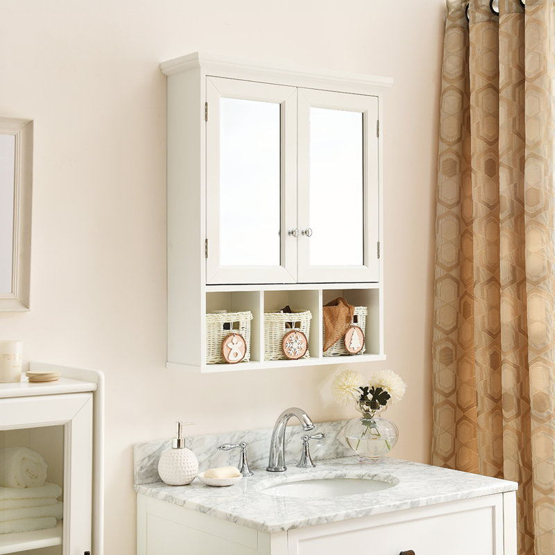 Armoires à pharmacie pour salle de bain avec miroir