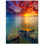 Murale décorative en céramique 4,25 po x 4,25 po Sunset