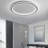 Acrylic LED Flush Mount-1386112896