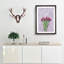 A Bunch of Pink Tulips - Picture Frame Painting Print-56739070-56739073