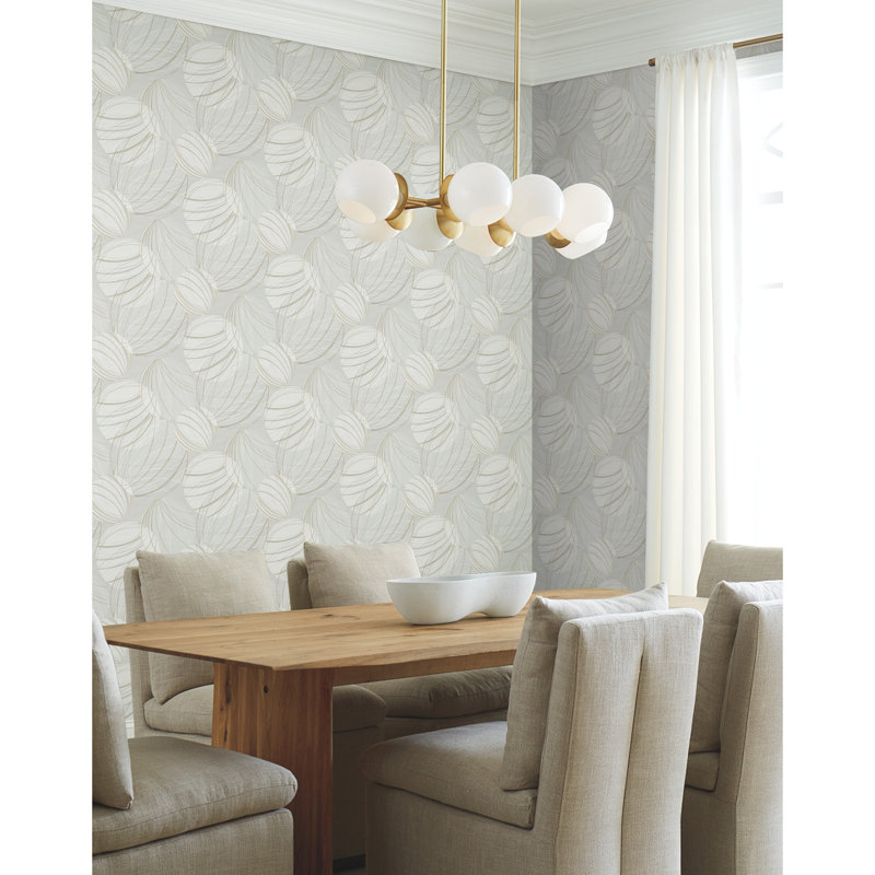 Floating Lanterns Roll, Light Gray