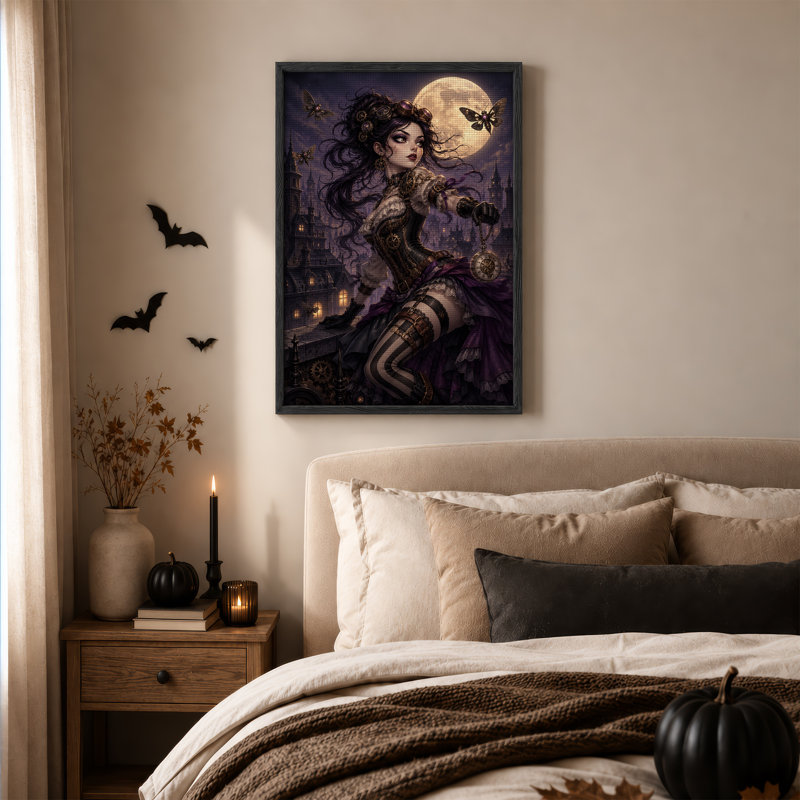 Art mural sur toile Steampunk, H 24 po x l 18 po