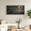Ensemble de 1 tableau sur toile représentant un bateau viking-129276156-129276152