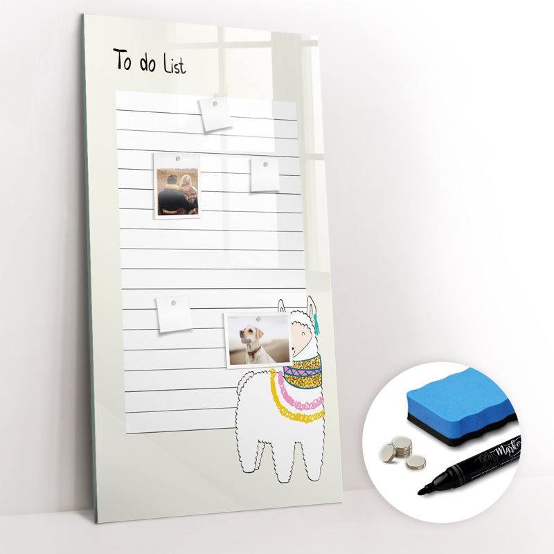 Magnetic Glass Dry Erase Board