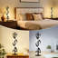 Lampes de table modernes en spirale pour le salon, à côté des lampes à intensité variable avec interrupteur à bouton, lampe de bureau à DEL à 3 températures de couleur, lampes de table de chevet pour la chambre à coucher, le salon, le bureau