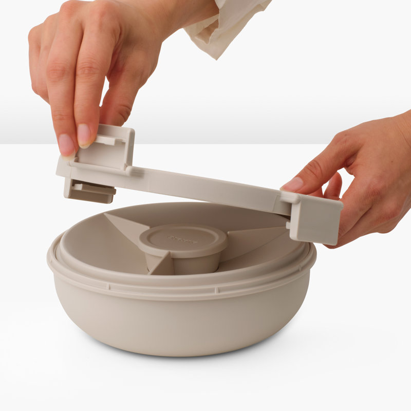 Brabantia Make & Take Salad Bowl, Soft Beige