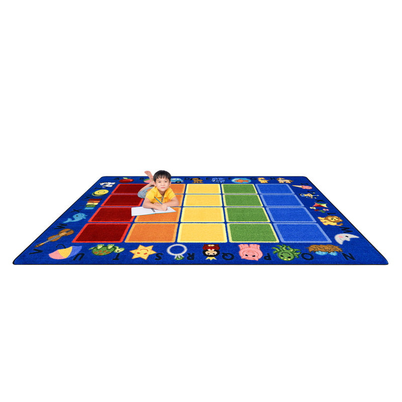 Smart Start Area Rug in Color Multi, Rectangle 5'4" x 7'8"