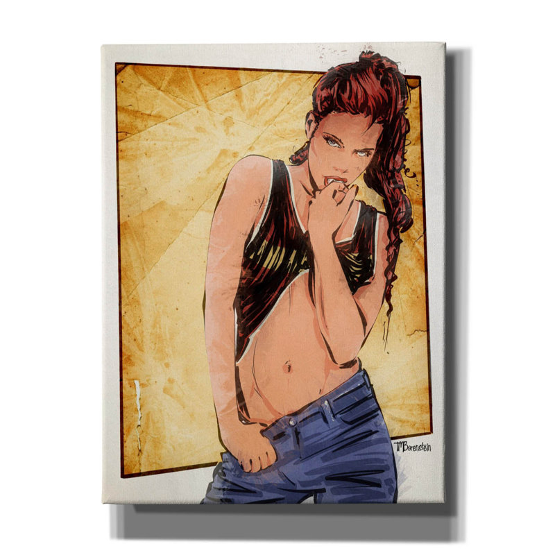 «Shadowless» par TM Borenstein, art mural sur toile, H 16 po x l 12 po x P 0,75 po