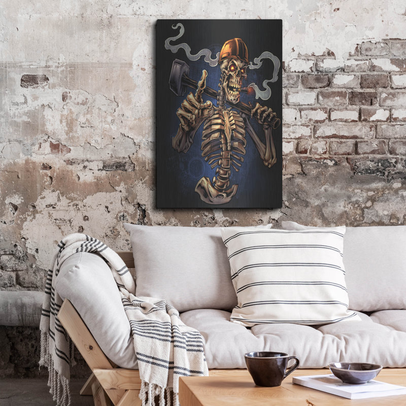 «Sledgehammer Skeleton Licensing» par Flyland Designs, H 36 po x l 24 po